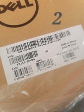 wired keyboard dell cn-06wn00-prc00-17d-ld28 black new in box