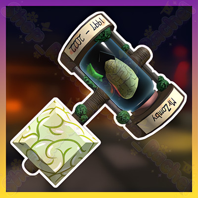   Zombie Brain Jar Set - Flee the Facility (FTF)  