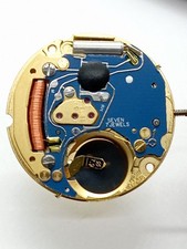 Vintage cal. ETA 956.412 watch Movement Gold Colour Date Disc on 3 Working Swiss