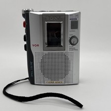 Sony TCM-200DV Handheld Cassette Tape Voice Recorder VOR For PARTS/REPAIR