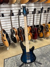 Glarry 4 String Bass - Blue Burst - Used