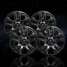 Black 5 Dbl Spk New 18' Wheel Skins for 2019 GMC Sierra 1500 LD
