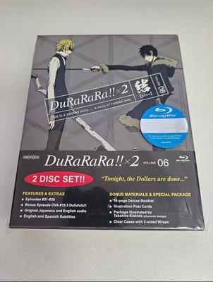 DuRaRaRa!!x2 Season 2 Volume 6 Blu-ray Box Set Aniplex of America US ENG DUB OOP
