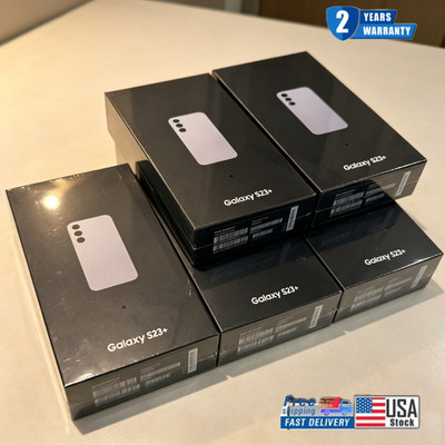NEW & Sealed SAMSUNG GALAXY S23+ PLUS (5G) 256GB 512GB Factory Unlocked GSM+CDMA
