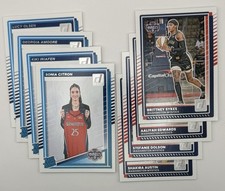 2025 Panini Donruss WNBA Washington Mystics Set (8) Kiki Iriafen Georgia Amoore