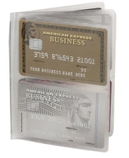 Front Loading Hipster Double High 4 Page Wallet Insert