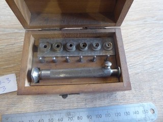 BUON SET ATTREZZI AVVOLGITORI A MOLLA VINTAGE PER OROLOGIAIO
