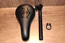 20' BMX Bike Seat Saddle  (25.4 250MM Seatpost  Clamp included) Child Bike Seat.