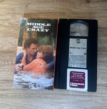Vintage Rare Obscure Middle Age Crazy (VHS, 1989) OOP Bruce Dern Ann-Margret 