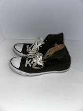Converse Chuck Taylor All Star Mens 8.5 Black High Top Canvas Sneakers 42