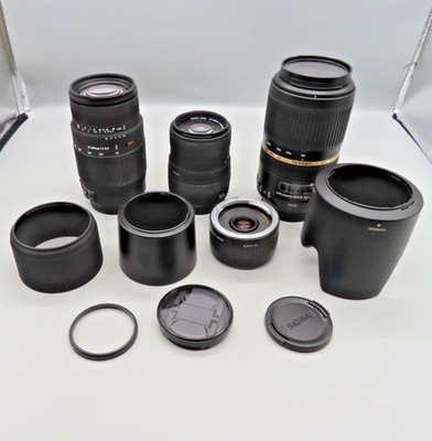 #SE5205# Sigma DG 70-300mm OS, 55-200mm, Tamaron A005 SP70-300mm Canon ef 1.4 50