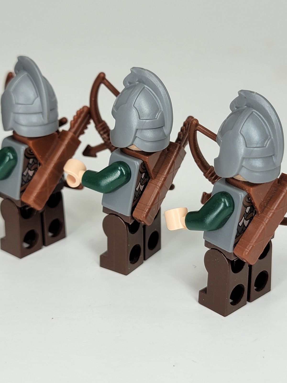 Lego Rohan LEGO Rohan Soldier Minifigure Lot (7) Lord of the Rings Army Set 9471