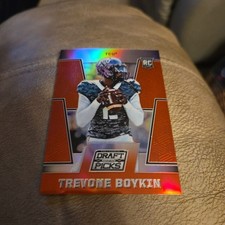 TREVONE BOYKIN RED PRIZM RC ~ 2016 PANINI COLLEGIATE DRAFT PICKS #192 ~ TCU