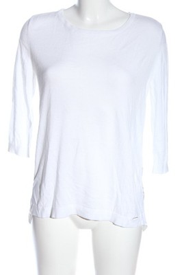 MORE & MORE Schlupf-Bluse Damen Bluse Gr. DE 36 weiß Casual-Look