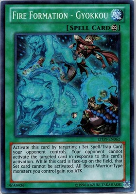 Fire Formation - Gyokkou Unlimited Super Rare MP14-EN038 LP
