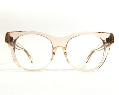 Celine Eyeglasses Frames CL50019F 072 Crystal Peach Transparent Pink 48-18-140