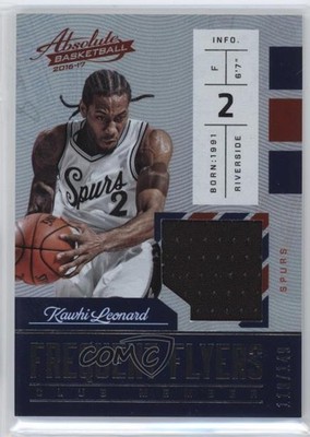 2016-17 Panini Absolute Frequent Flyer Materials /149 Kawhi Leonard #40 1u6
