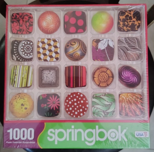 Springbok Chocolate Artistry  1000 Piece Jigsaw Puzzle