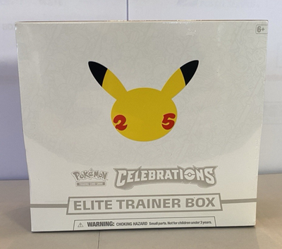 Pokémon TCG: 25th Anniversary Celebrations Elite Trainer Box Brand