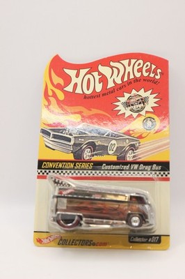 HOT WHEELS CONVENTION SERIES CUSTOMIZED VW DRAG BUS #17 (05130/10,000)