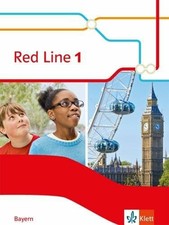 Red Line 1. Ausgabe Bayern: Schulbuch (fester Einband) Klasse 5 (Red Buch Klett
