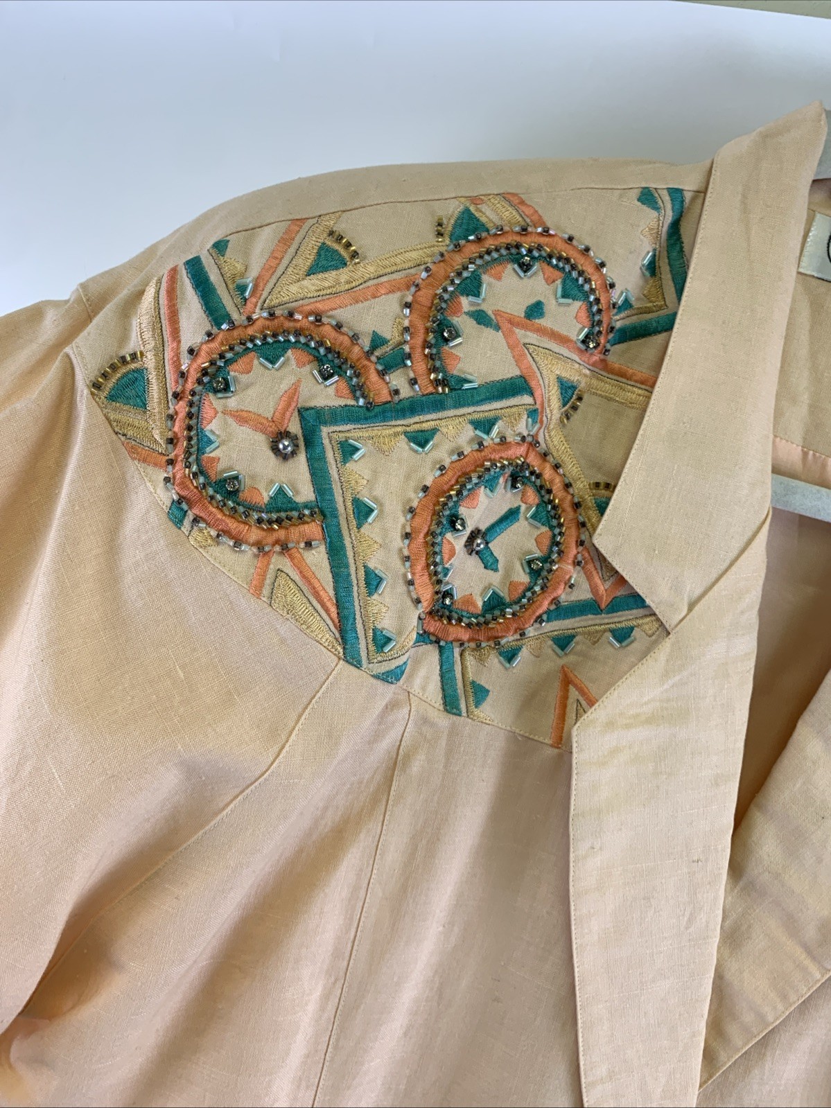 Cedars Western Blazer Jacket One Button Shoulder … - image 3