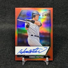 2026 Leaf Metal Baseball Hideki Matsui Autographed Card