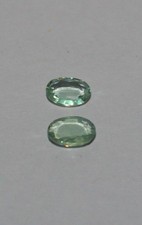 1.50 Ct Natural Alexandrite Gemstone, Oval Cut 2 PCS 30-40% Color changing Alex