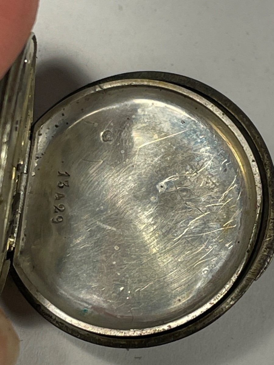 Montre Gousset En Argent Massif - Occasion à Réviser Ou Pour Pièces - Modèle L41/P4/4