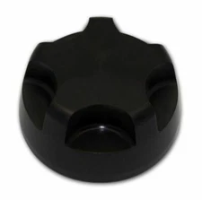 Pirate Mfg CA0012SB 2010-13 Camaro Smooth Black Billet Radiator Cap, Ea.
