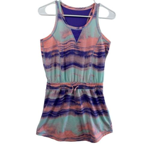 Ivivva Girls Sleeveless Colorblock Dress 12 Casual Athleisure READ Lululemon