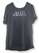 C9 Champion Women's "Pretty Powerful" Active top- 4X Ebony NWT