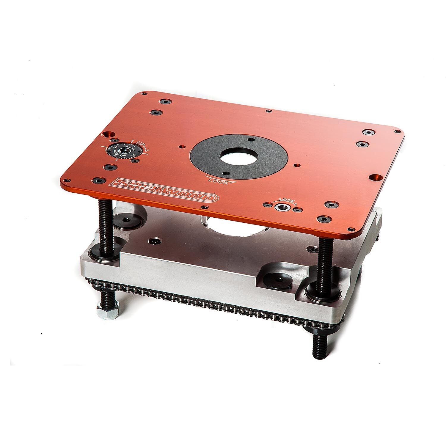 Sherwood Router Table Lift & Mounting Plate for Plunge Base Router | eBay