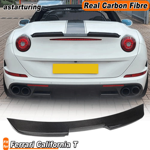 For Ferrari California T 2015-2018 REAL CARBON Rear Trunk Spoiler Tail Boot Wing - Picture 1 of 9
