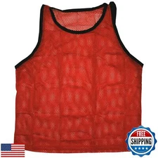 BlueDot Trading Youth Sports Scrimmage Pinnies Training Vest Jersey for Team 