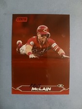 2024 Stadium Club Red Foil #37 Matt McClain Cincinnati Reds 