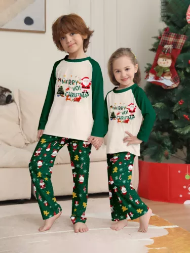 Family Matching Christmas Pyjamas Adult Kids Xmas Nightwear Pajamas Pjs Set - Picture 5 of 7