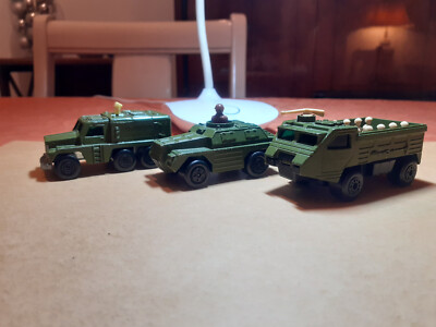 Matchbox Rolamatics Badger, Rolamatics Stoat, Personnel Carrier