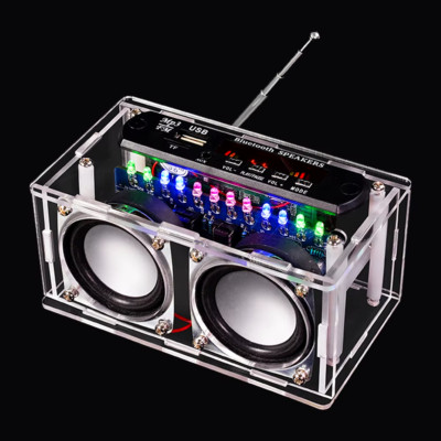 Zum Selbermachen Bluetooth Lautsprecher Kit mit FM Radio 87,5-108MHz Zum Selbermachen Löten Projekt Praxis