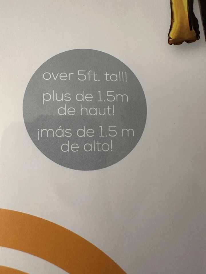 Globos de látex de lámina de fiesta decoraciones de graduación 5 pies de altura escuela universitaria Foto 4 de 4