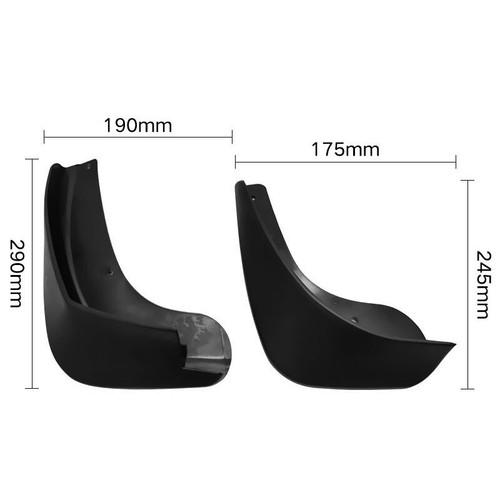Guardabarros para Nissan Qashqai 2007 2008 2009 2010 2011 2013 aletas protector contra salpicaduras - Imagen 4 de 4
