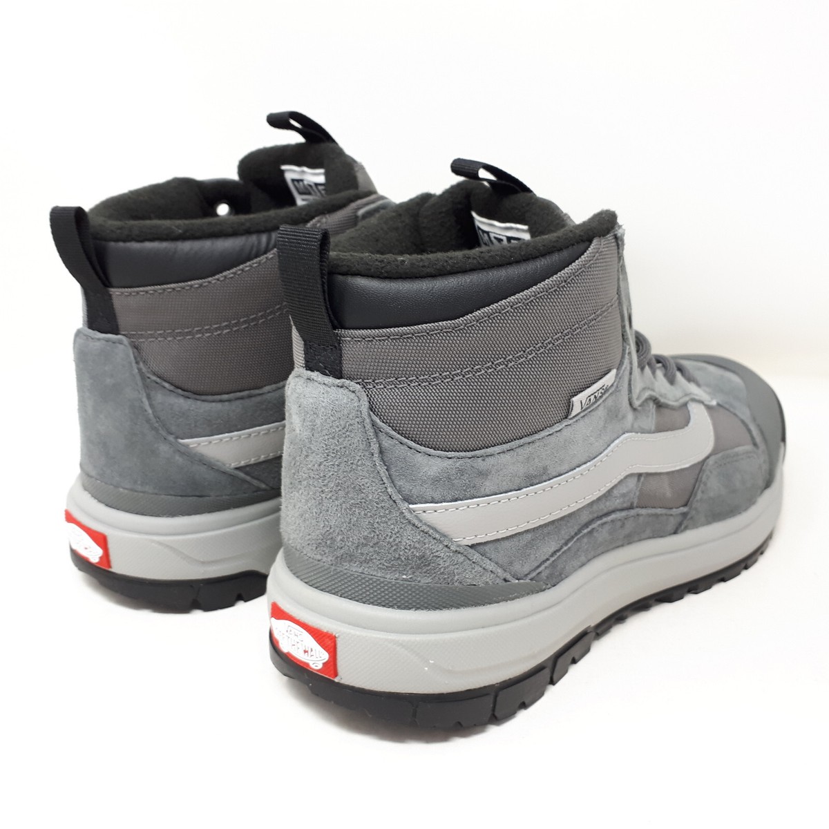 Vans UltraRange EXO Hi MTE-1 Mens Size 8 Grey Suede High Top Hiking Boots NEW Vans Ultrarange Exo Hi MTE Pewter Gray Hiking Shoe  main image 4