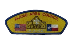 Alamo Area San Antonio, TX 1925-present 1987 Anniv. SAP CSP Blue Bdr (LA514)