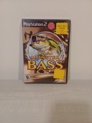 Cabelas Monster Bass - Sony PlayStation 2 (Brand New In Cellophane)