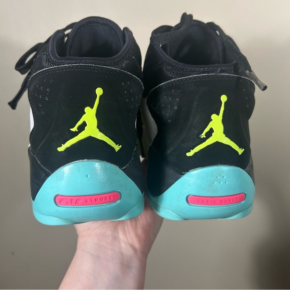 Nike Jordan Zion 2 Dynamic Turquoise Athletic Sneakers Men\'s Size 8 Nike Jordan Zion 2 White Volt Dynamic Turquoise Williamson  main image 4