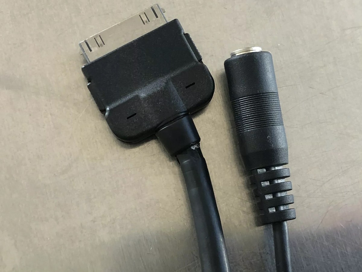 MERCEDES MEDIA INTERFACE CABLE iPHONE iPOD AUX CONNECTOR 