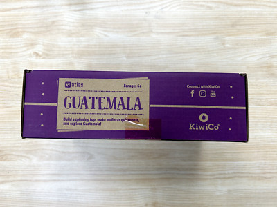 Kiwi Co Atlas Crate Set - GUATEMALA - BRAND NEW Ages 6+