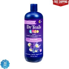 Dr Teal s Kids 3-in-1 Bubble Bath, Body Wash  Shampoo Sleep Bath 1 20 Fluid