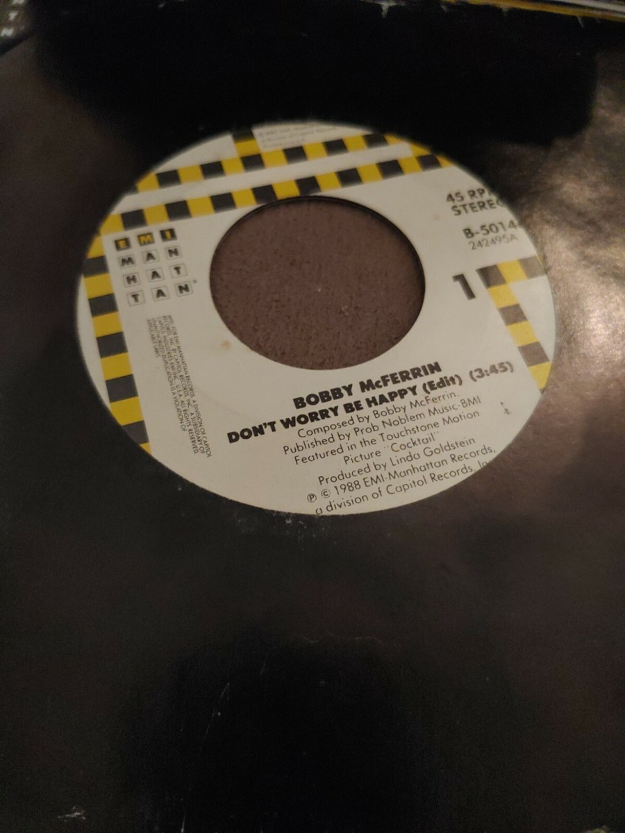 Bobby McFerrin Don't Worry Be Happy/Simple Pleasure 7