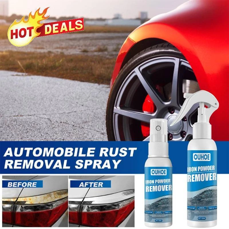 Auto Iron Powder Rust Removal Spray Rust Prevention Rust Removal Decontami/